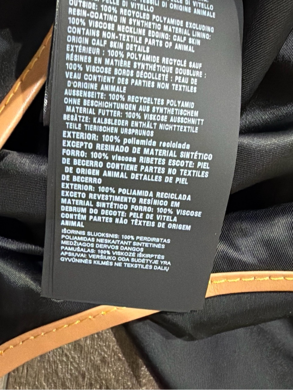 Prada Re-Nylon open back mini dress in black - Picture 12 of 13